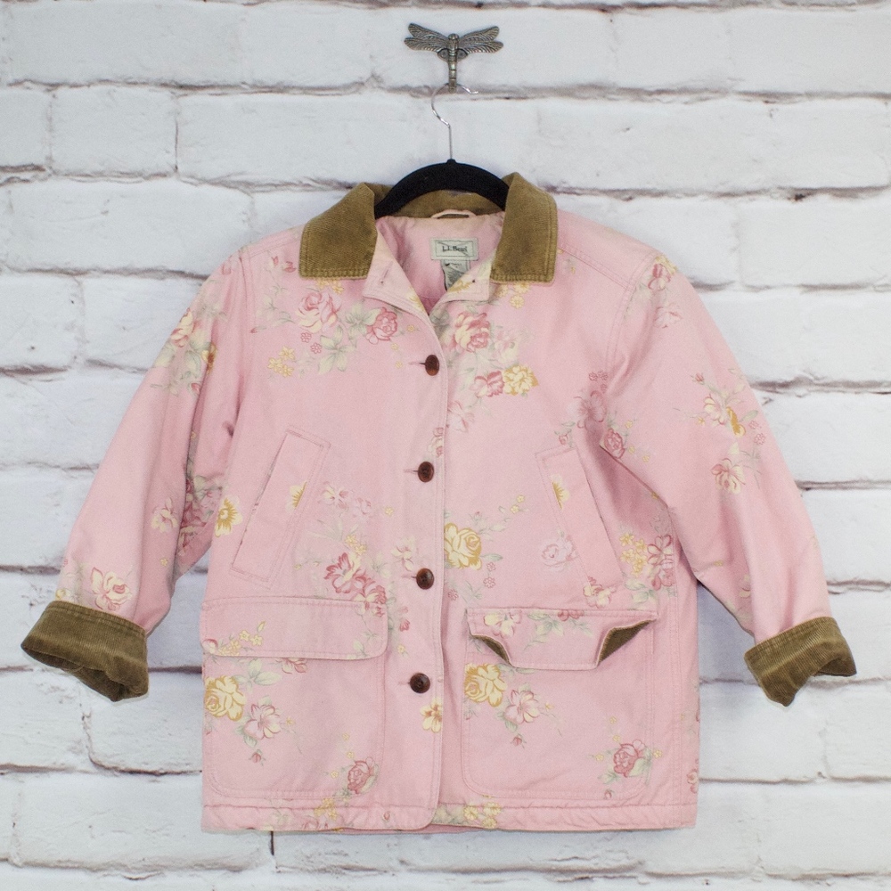 LL Bean Barn Chore Coat Field Jacket Insulated M P - Picture 1 of 7